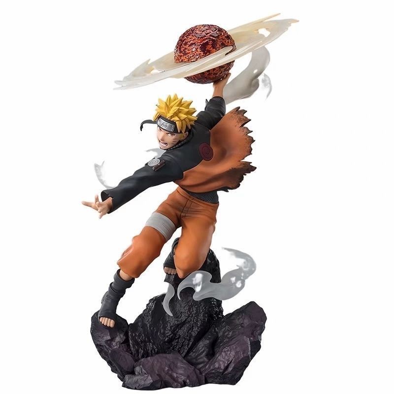 สไตล์ญี่ปุ่น Figuarts ของแท้ Naruto Figuarts Zero Super Fierce Battle Naruto Naruto Fuse Figuarts Ze