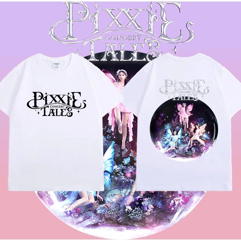 T Thailand ยอดนิยมนักร้อง Band เสื้อยืดที่ดีที่สุดขาย Pixxie Girl Group เสื้อยืดเทศกาลดนตรีเสื้อยืด