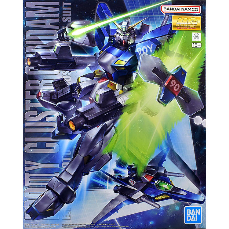 Bandai GUNDAM ประกอบ MG 1/100 GUNDAM F90IIIY Cluster Evolution Animation สินค้าของสะสม