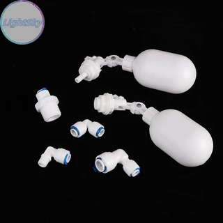 LightSky ระดับน้ําระบบ Reverse Osmosis 1/4 "3/8" วาล์วลอย Aquarium Fish Water Dispenser วาล์วลอย TH