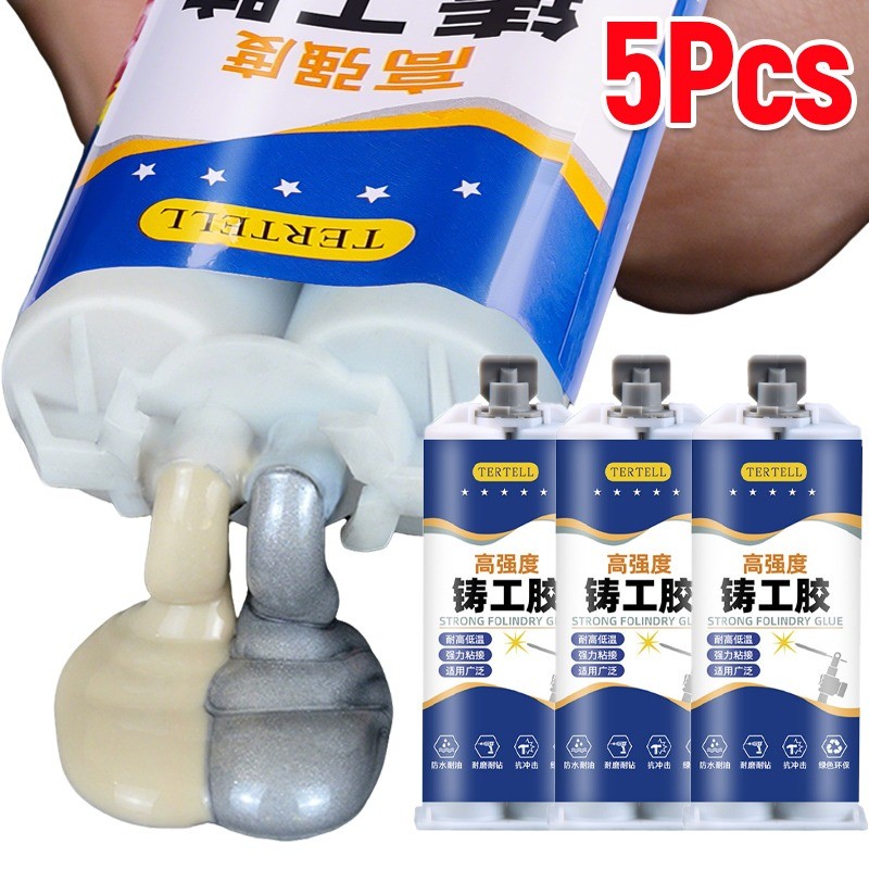 1/3/5 ชุด 1:1 Extrusion Strong เชื่อมซ่อมกาวกาวกาว - กาวหล่อสารซีลซีลกาวสูง - สําหรับโลหะ