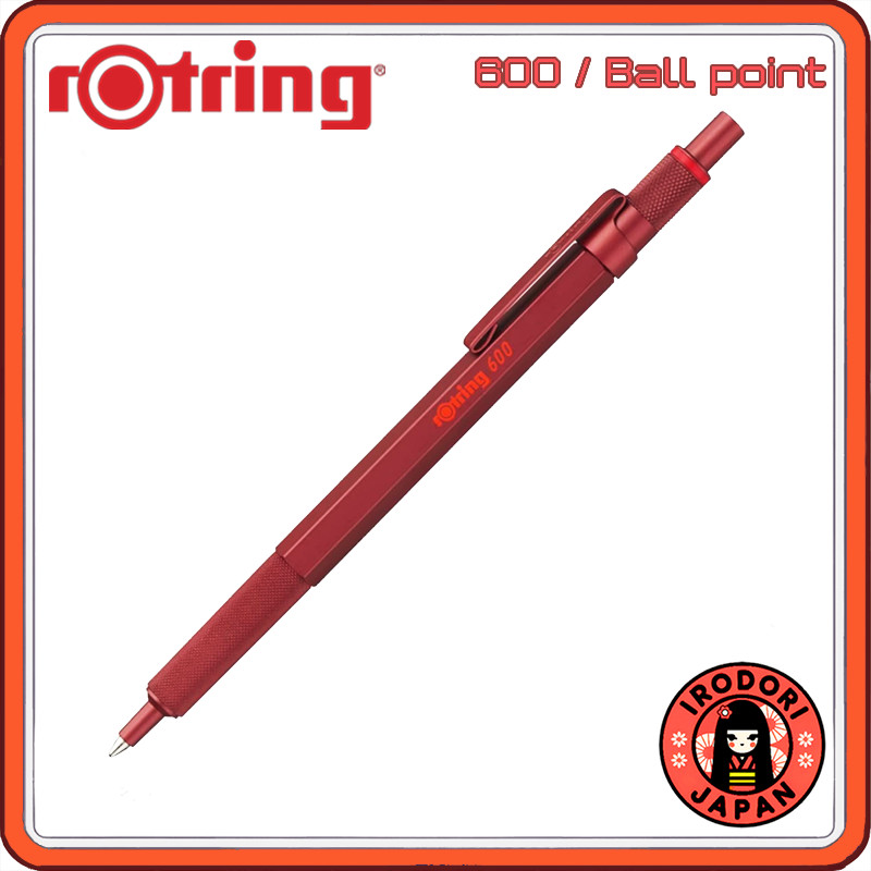 rOtring Ballpoint Pen Madder Red 600 2114261 rOtring High-end Writing Instruments Stationery Made in