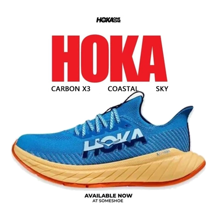 Hoka One Carbon X3 Coastal Sky Sports UNISEX Running Shoes