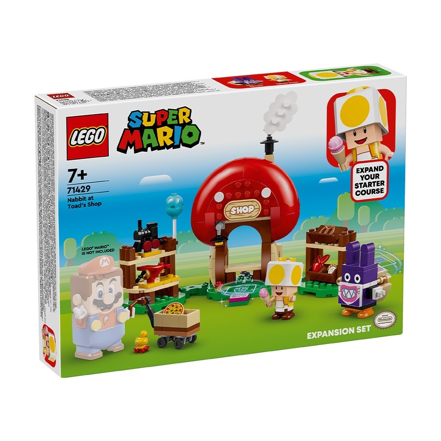 LEGO Super Mario Nabbit at Toad's Shop Expansion Set 71429 (