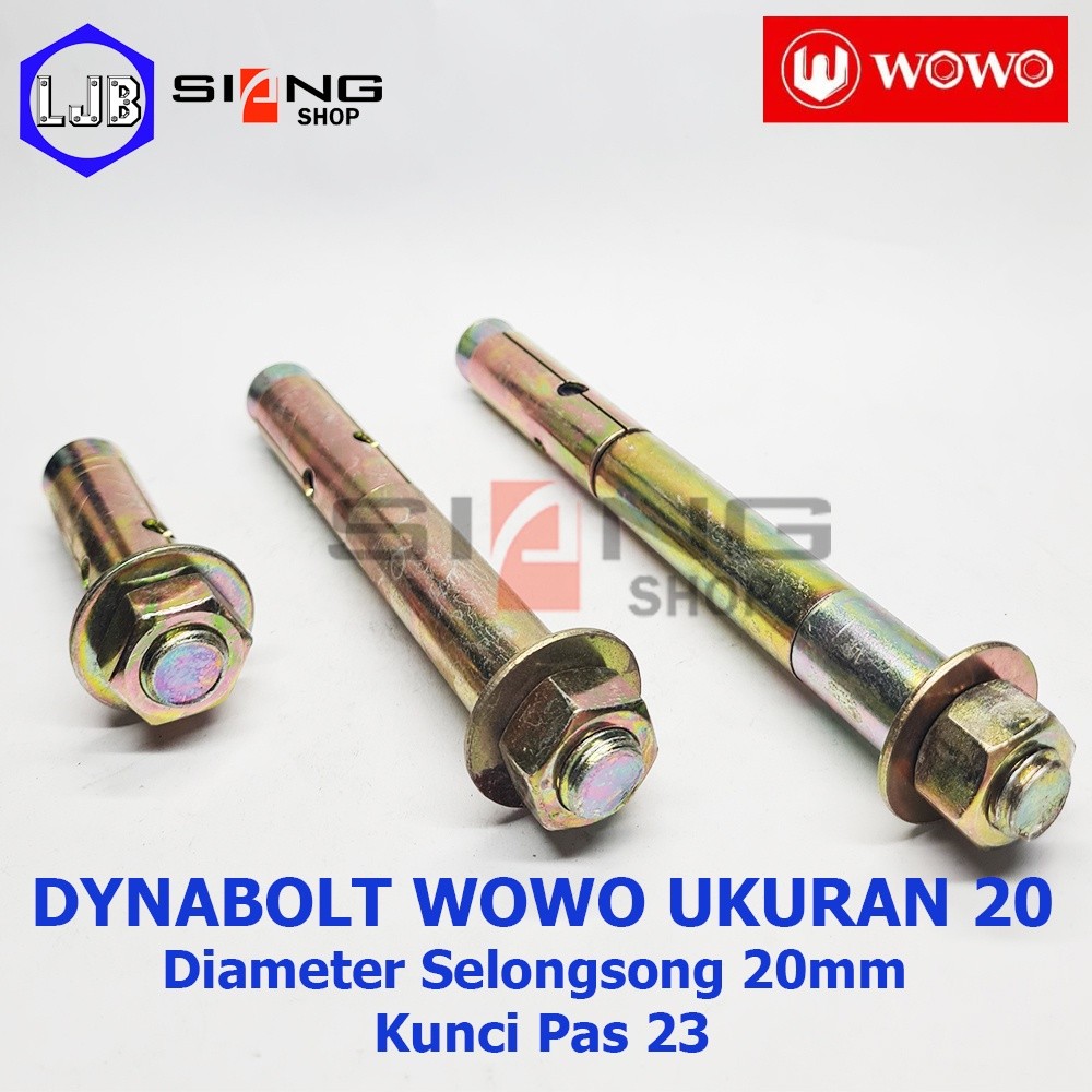 Dynabolt WOWO ไซส์ 20