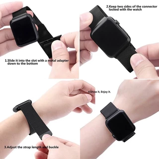 【พร้อมส่ง】เคสนาฬิกาข้อมือ และสายคล้อง สเตนเลส โลหะ สําหรับ Watch band 42 มม. 46/49/41/45/40/44/38 มม. 42 มม. iWatch ultra 10 9 8 5 4 3 SE 6 7