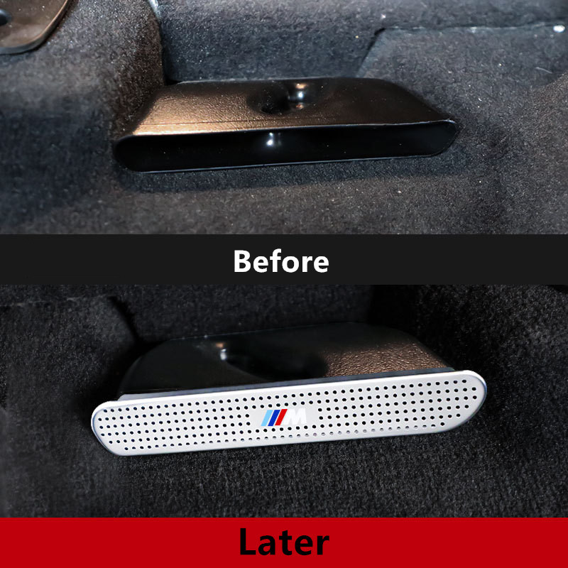 ที่นั่งชั้นเครื่องปรับอากาศท่อ Vent Outlet ฝุ่นอุปกรณ์เสริมสําหรับ BMW F30 IX3 X5 X6 F15 F16 X3 G01 X1 F48 G05 X7 G30 G20 G28 6GT G32 I4 I3