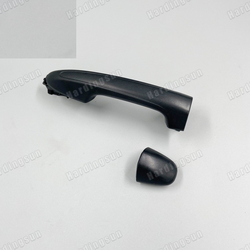มือจับประตูด้านนอกด้านหลังพลาสติกสีดําที่จับด้านนอกสําหรับ Toyota Hilux Revo Toyota Vios 2015-2020 6