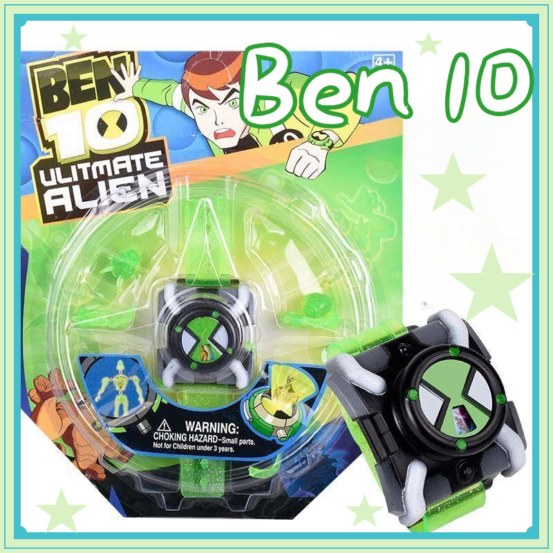 【พร้อมส่ง】Ben10 นาฬิกาข้อมือ ลายการ์ตูน หมุนได้ ของเล่นสําหรับเด็กพร้อมเอฟเฟคแสงและเสียงของขวัญที่สมบูรณ์แบบสำหรับเด็ก