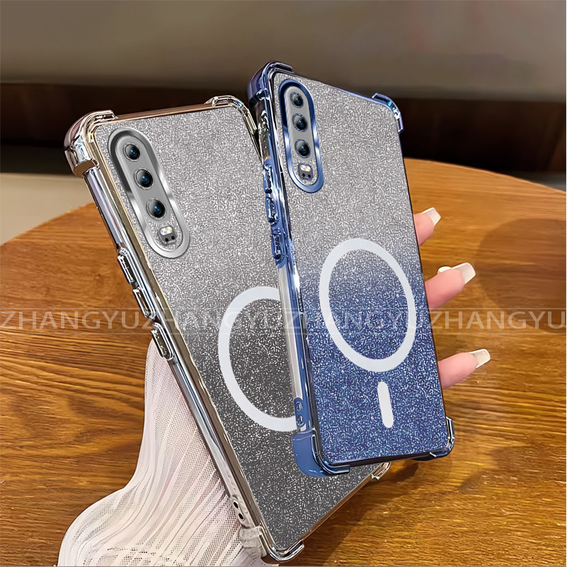 เคสสําหรับ Huawei p30 Pro เคสโทรศัพท์ 2025 กระดาษแฟลชกันกระแทกแม่เหล็กใหม่ softCase SZ13