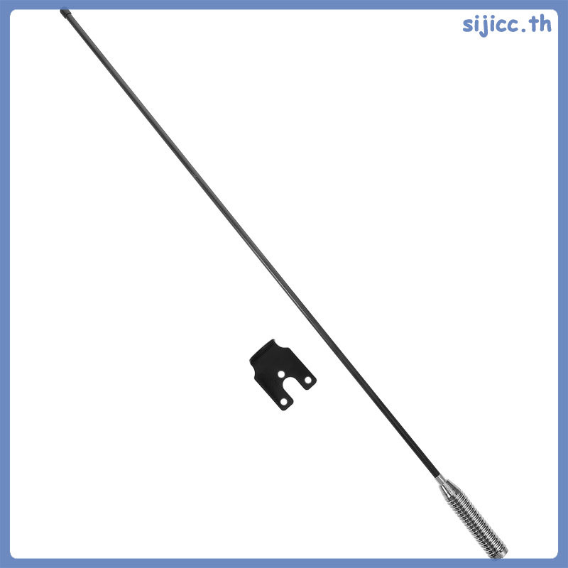 🏠 ibasenice อะไหล่มอเตอร์ไซค์ เสาอากาศธงไฟเบอร์กลาสหลายแกน สแตนเลส เพิ่มประสิทธิภาพรับสัญญาณ 1Pack