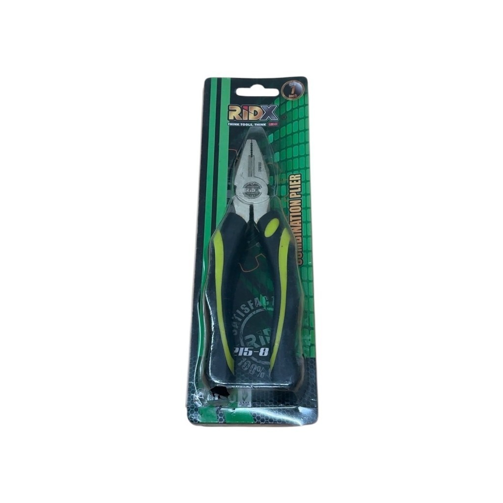RIDX 7 COMBINATION PLIERS / 7 COMBINATION CUTTING CLAMP PLIERS