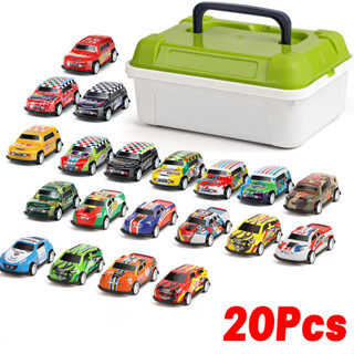 โมเดลรถเหล็ก โมเดลรถของเล่น 20 คันจุกๆ  รถอัลลอยด์ รถเด็กเล่…