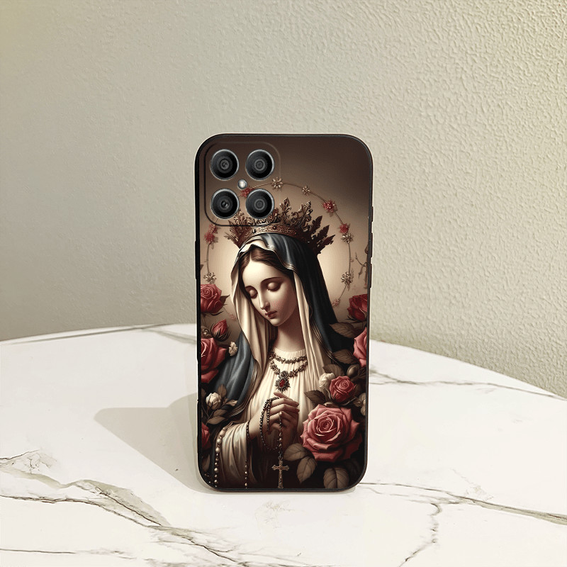 เคสโทรศัพท์ Fashion Art Rose Our Lady for Honor X5 X7 X7a X8 X8A X8B X9 x9b x9c นี่คือเคส shockproof