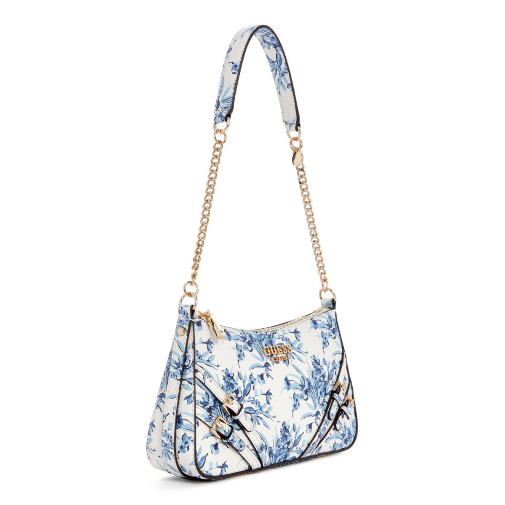 GUESS กระเป๋า รุ่น FG963618 BRAMINA TOP ZIP SHOULDER สีมัลติ