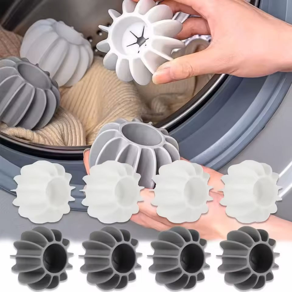 20 ชิ้นในครัวเรือนซักรีด Decontamination Anti-Tangle Artifact ซักผ้า Hine Anti-เสื้อผ้า Knotting ทําความสะอาดป้องกัน Ball