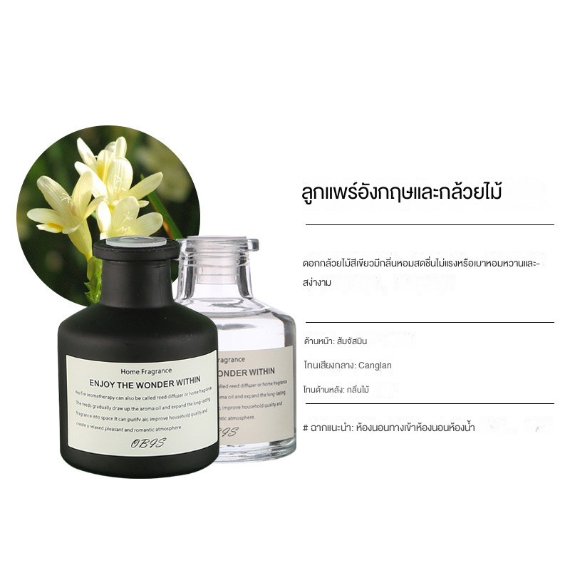 🔥การจัดส่งจากไทยรวดเร็วมาก ขวดสีดําและขวดใสมีกลิ่นดอกไม้เต็มขนาด ความจุสูง. มีสองขวดให้ผสมกันซึ่งดีกว่า - รูปที่ 4