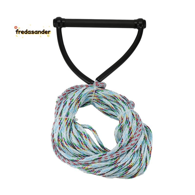 เชือกสกีน้ํา 23M เชือกสกีพร้อม Wakeboard สไตล์ Grip Surfing สายลากจูงสําหรับ Wakeboard Kneeboard Sur