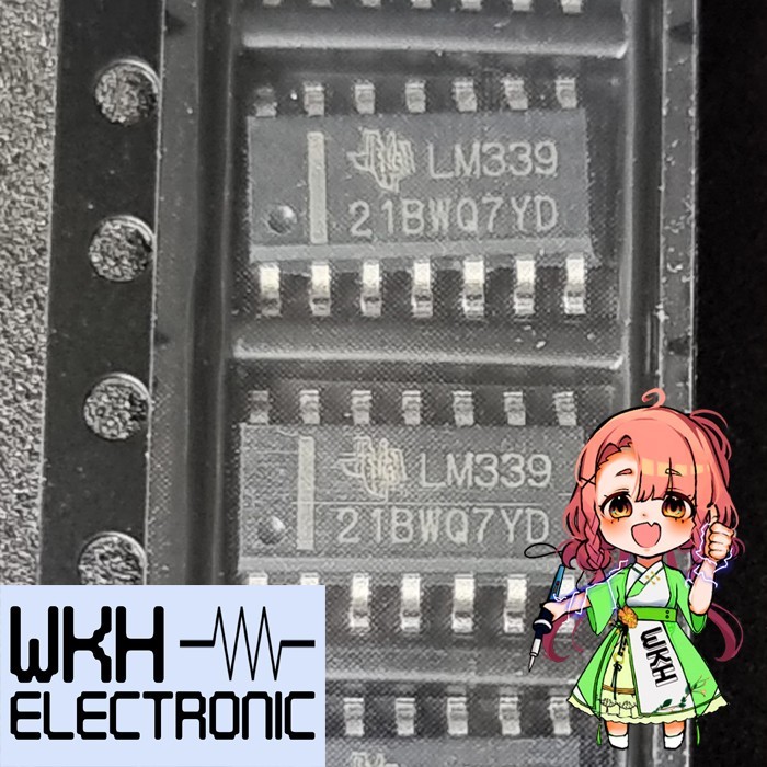 เครื่องมือชิ้นส่วน LM339DR SOP14 LM339M LM339 DR LM339 M QUAD Comparator SMD