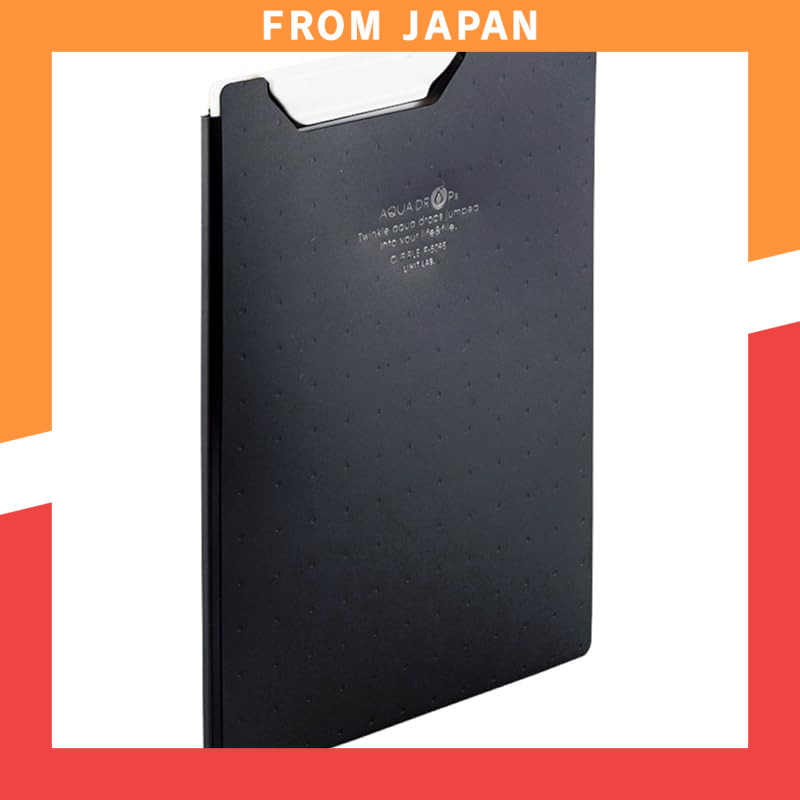 Lihit Lab Clip File A5 Black F5065-24