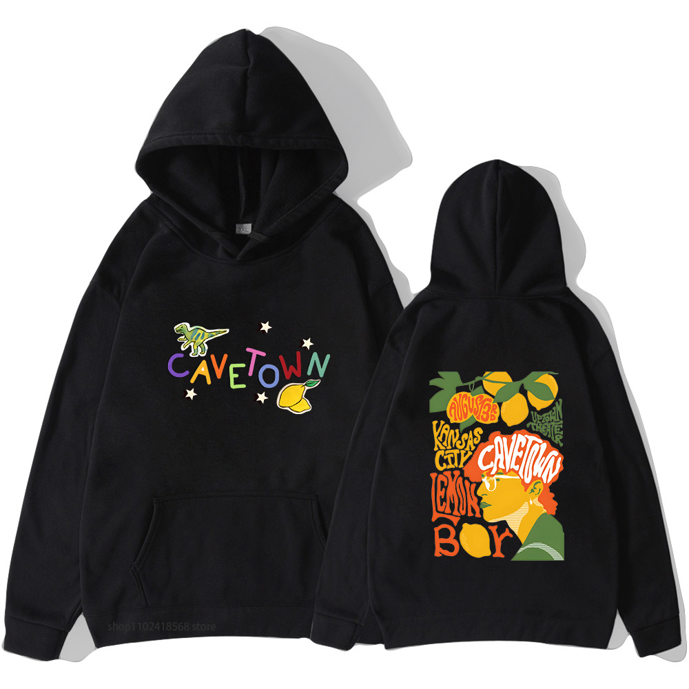 Cavetown Lemon Hoodie ผู้ชายเพลงอัลบั้มนักร้องเสื้อกันหนาว Hooded Kawaii Pullover แขนยาว