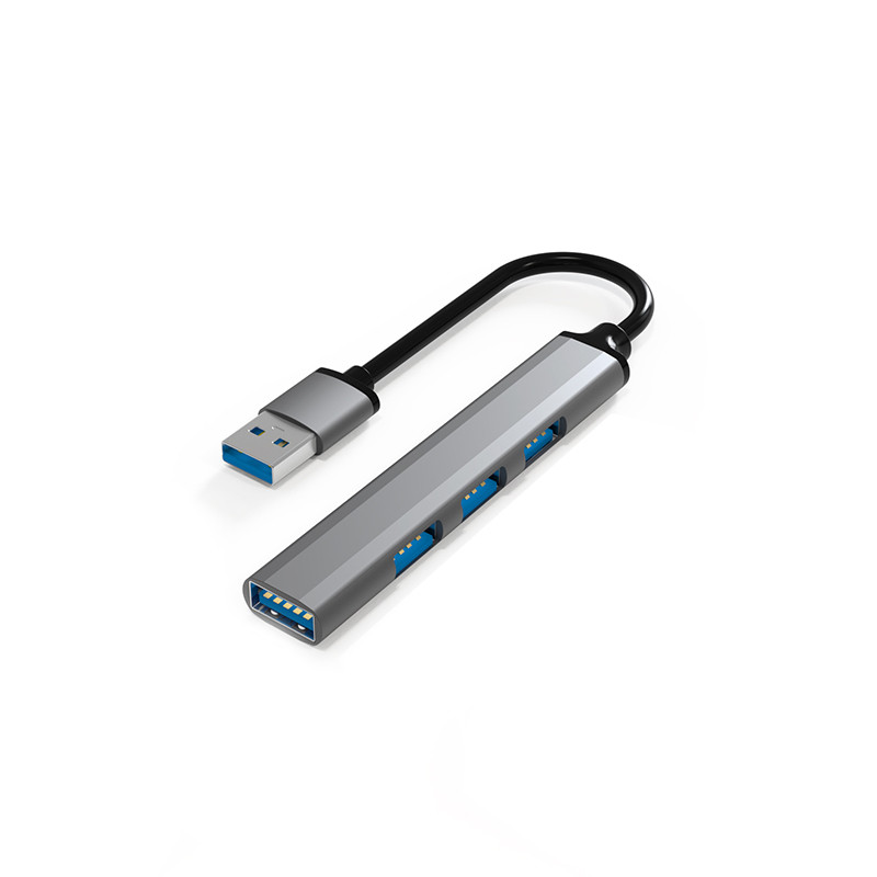 NEO อุปกรณ์เพิ่มช่องต่อ USB 4 Port รุ่น 411 สีเทา