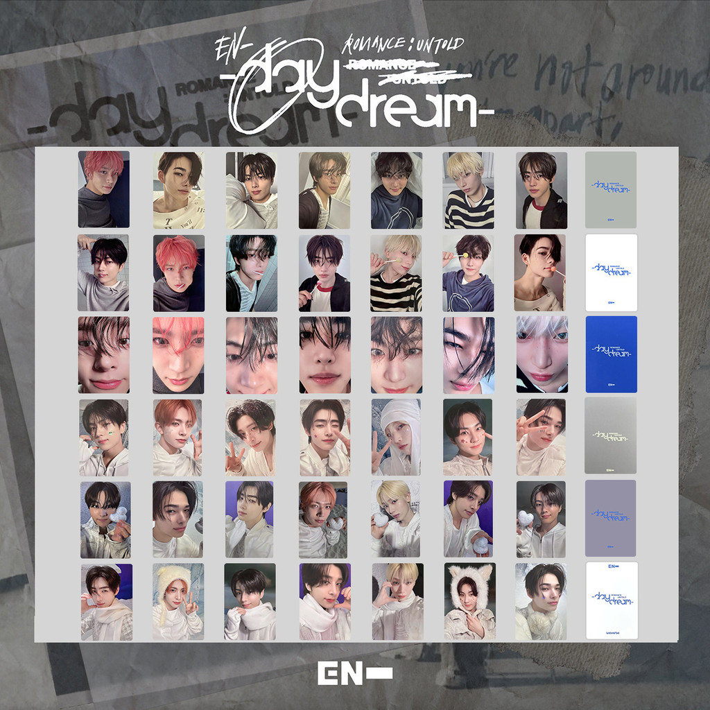 การ์ด ENHYPEN ROMANCE : UNTOLD professional การ์ด daydream 后 แบตเตอรี่小卡 打
