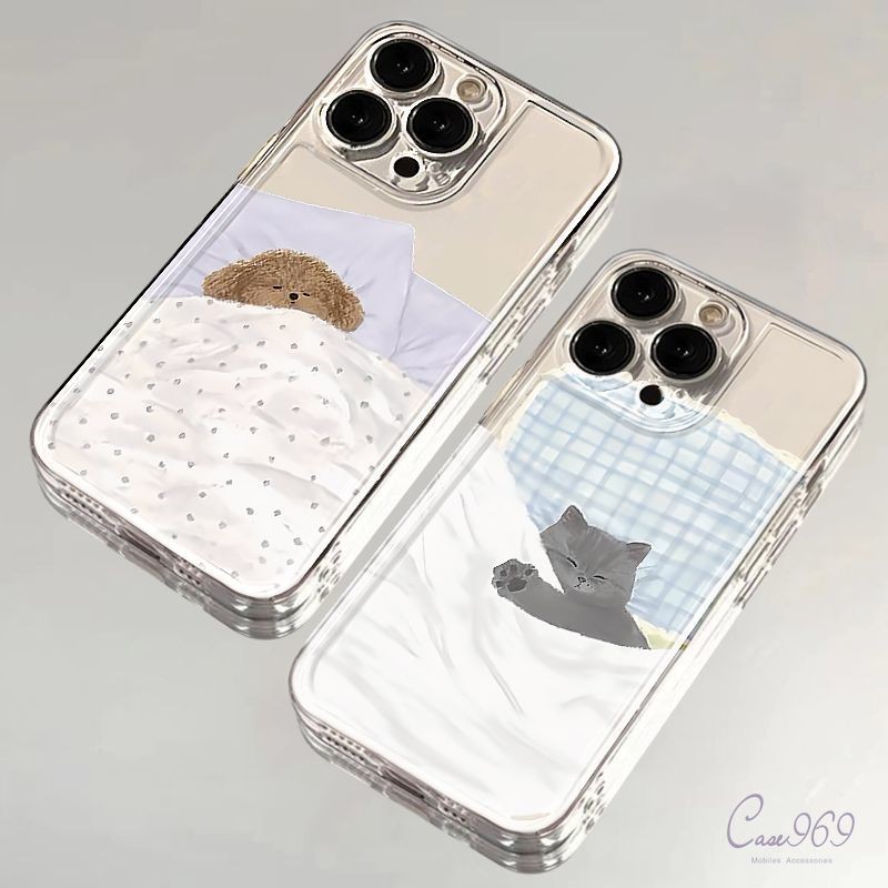น่ารักลูกแมวลูกสุนัข คู่รักเปลือกอ่อนเคส Samsung A05s A05 A54 A15 A14 A32 A03s A24 A12 A34 A50 A53 A52 A02s A23 A02s เคส