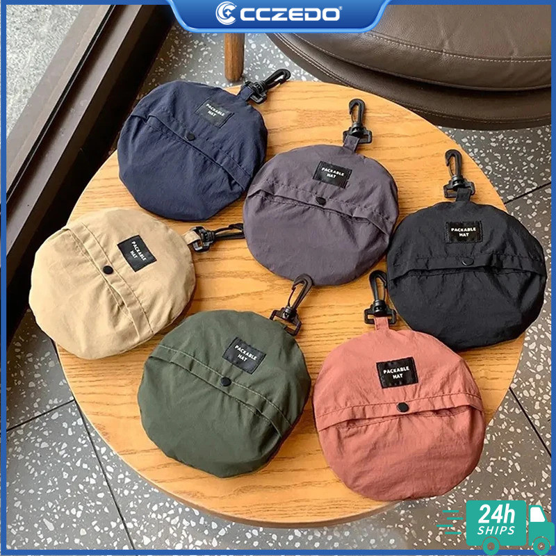 Cczedo หมวกป้องกันแสงแดดกันน้ำพับฤดูร้อนตั้งแคมป์เดินป่าหมวกป้องกันรังสียูวีซันหมวกหมวกภูเขา