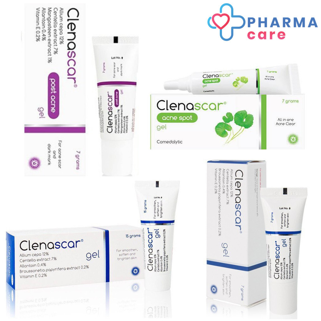 Clenascar gel 7 g / 15 g , Clenascar post acne 7 g , Clenascar spot acne 7 g [PC]