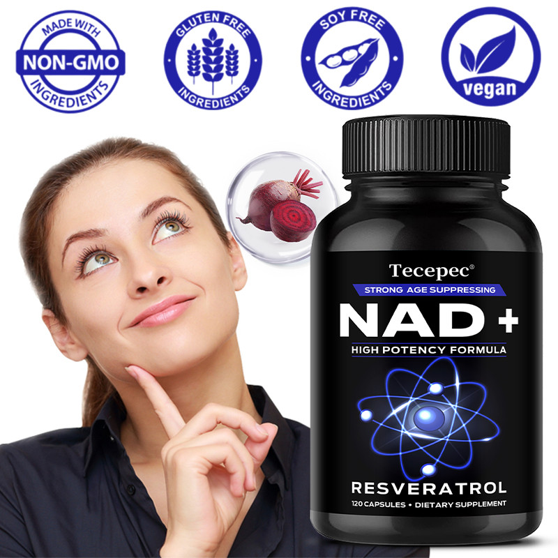 อาหารเสริมสูตรโปรตีนสูง Tecepec Nad+ - พลังงานเพื่อสุขภาพและรองรับหลอดเลือด