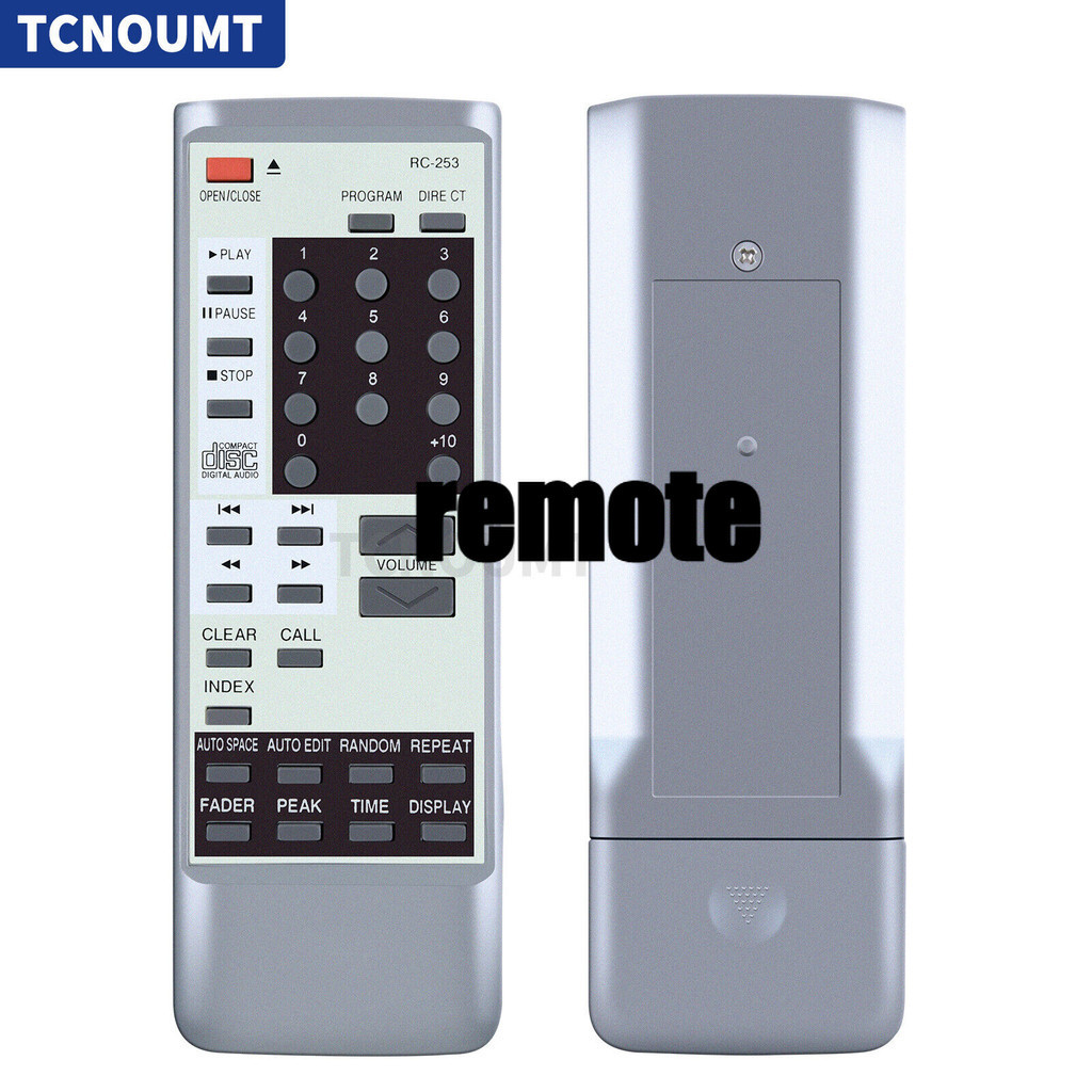 ใหม่ RC-253 รีโมทคอนโทรลสําหรับ Denon CD Player DCD1460 DCD1560 DCD1650 DCD2560