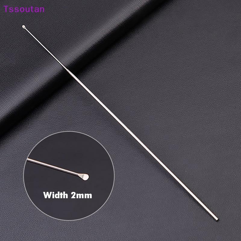 [TSST] 18 ซม. Ear Pick ทําความสะอาดขี้หู Remover ทําความสะอาด Curette สแตนเลส Picker TAN