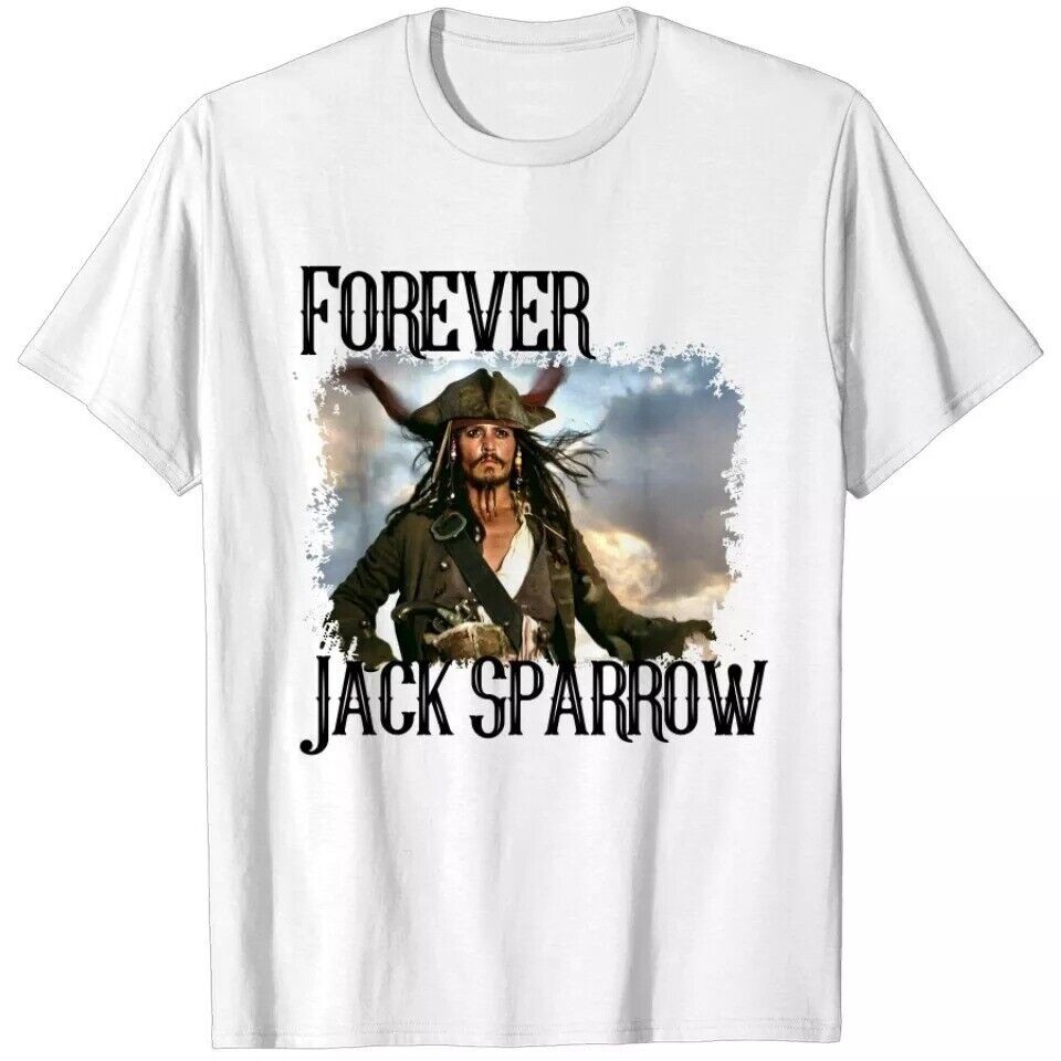 Top Sparrow Shirt เสื้อยืด Pirates Of The Caribbean สําหรับผู้ชาย