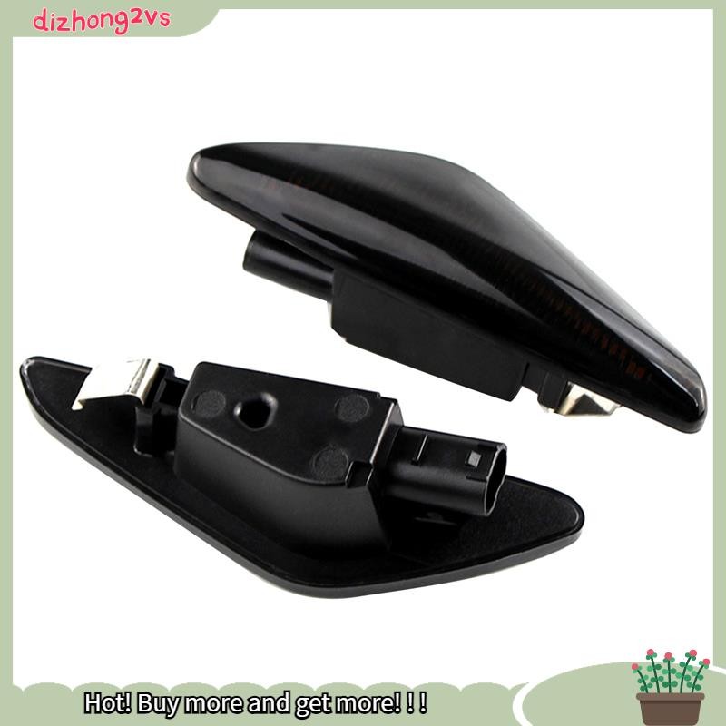 [dizhong2vs]2PCS สําหรับ X3 F25 X5 E70 X6 E71 E72 2007-2014 LED แบบไดนามิกด้านข้างไฟเลี้ยวไฟกระพริบไ