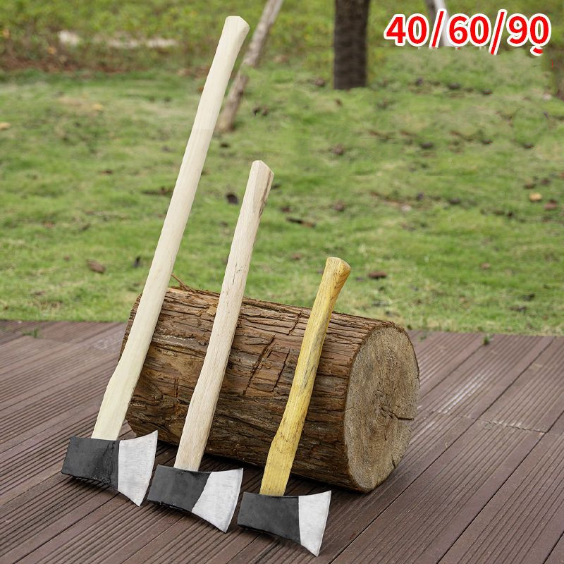 มือเหล็กทั้งหมดปลอมแปลงขวานไม้ตัดต้นไม้กลางแจ้งตัดฟืนขวานตัดไม้แยกขวาน Kaishan ขวานใช้ในครัวเรือนขนาดใหญ่ - รูปที่ 4