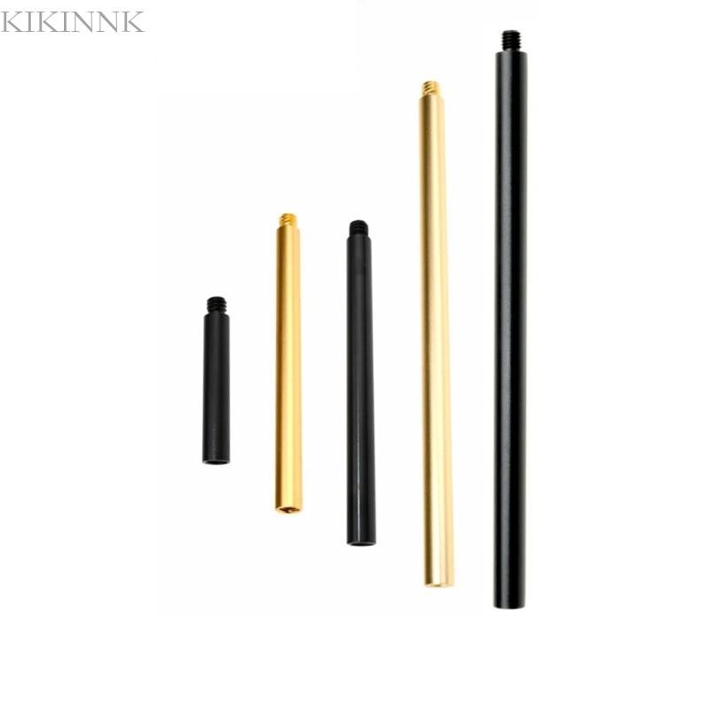 Kikin สําหรับ 1 4 เกลียวขาตั้งกล้อง Extension Poles ขาตั้งกล้อง Monopods โลหะ Extension Rod ขาตั้งกล้อง Extension Rod