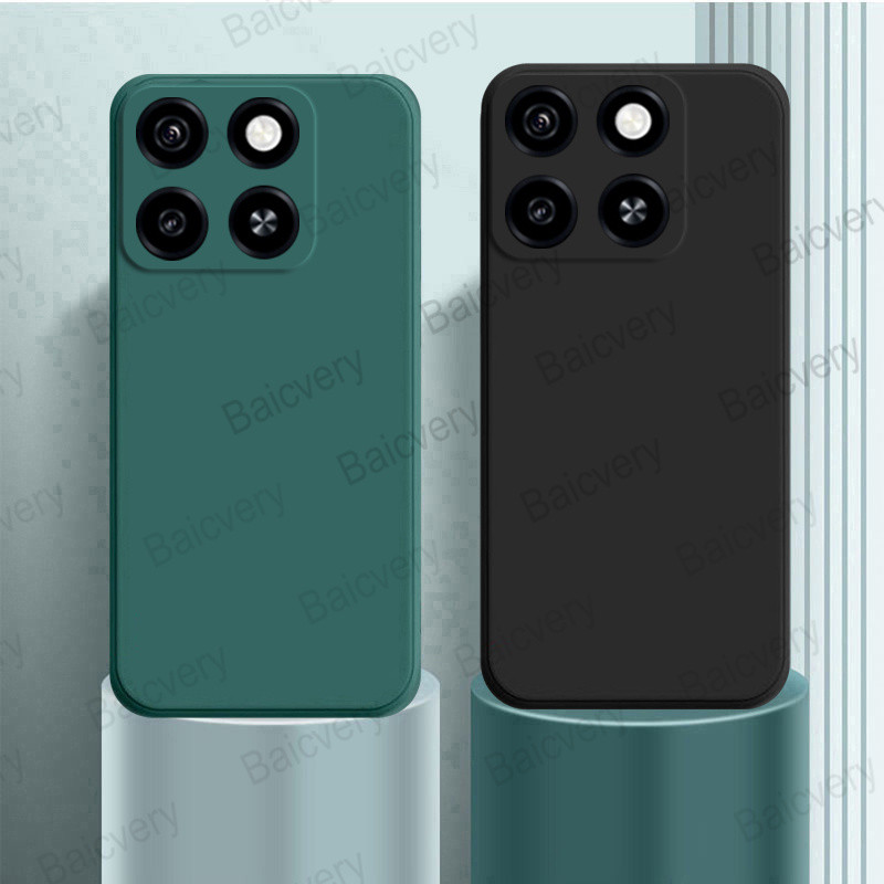 สําหรับ ZTE Blade A35 A55 แฟชั่นสีลูกกวาดเคสซิลิโคนอ่อนนุ่มกันน้ํากันลื่น