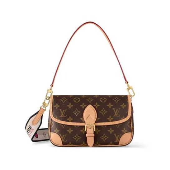 LOUIS VUITTON LV Diane Classic Crossbody Bagกระเป๋าสะพายข้างผู้หญิง