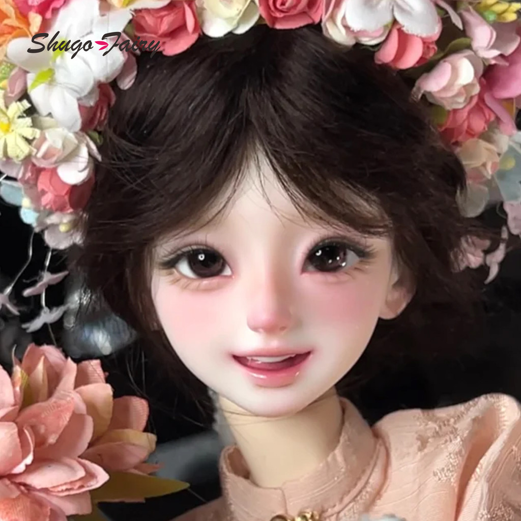 Preorder Lucky Bjd 1/4 Doll Nude Dolls Sweet Girl Smile Expression Cuty Ball Jointed Doll Bjd
