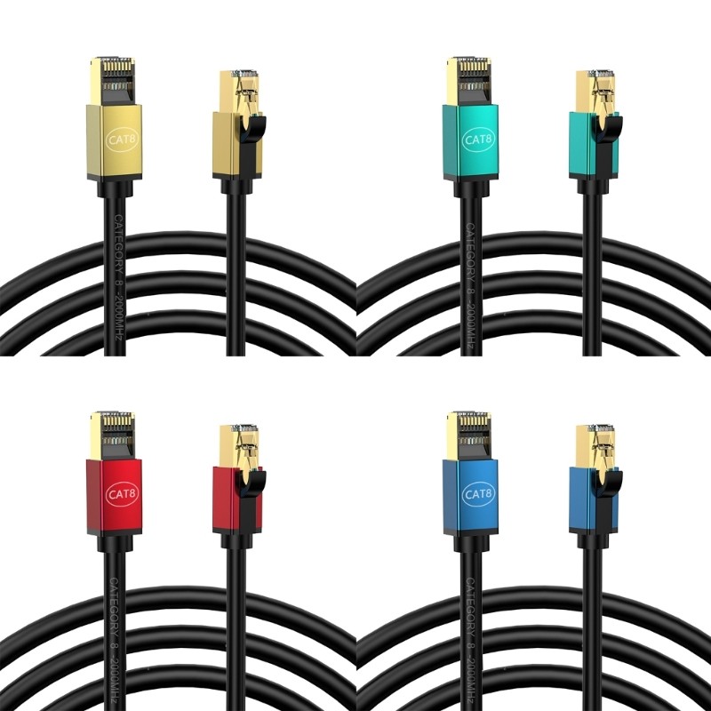 WU CAT8 Cable CAT8 Ethernet Externet Cable Networking Wire สําหรับ Data Centers