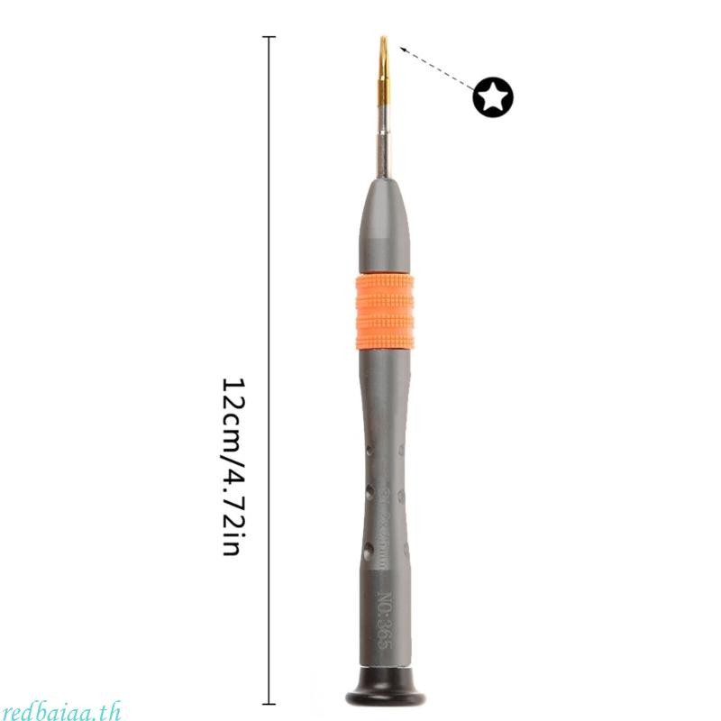 Redbaiaa T5 Torx P5 Pentalobe ไขควงสําหรับจอแสดงผลแล็ปท็อปซ่อมเครื่องมือ