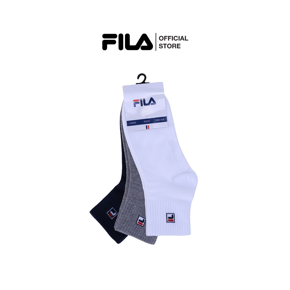 FILA ถุงเท้าแพ็ค 3 รุ่น SOT240502U - MULTI COLOR