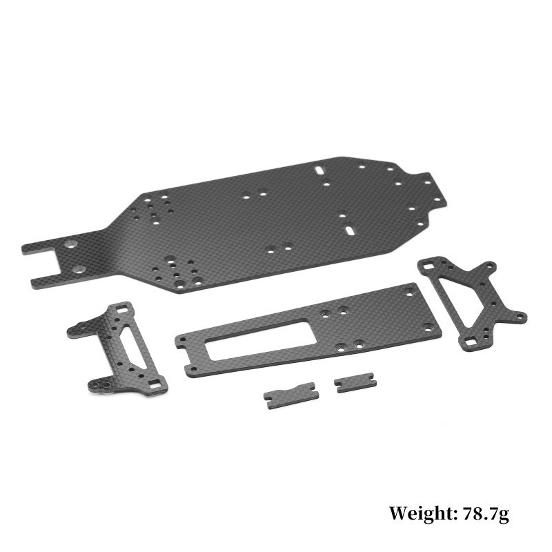 คาร์บอนไฟเบอร์โช้คอัพหน้ากันชนแผ่นยึดสําหรับ 1/10 Tamiya TA02/TA-02SW RC รถอะไหล่อัพเกรด