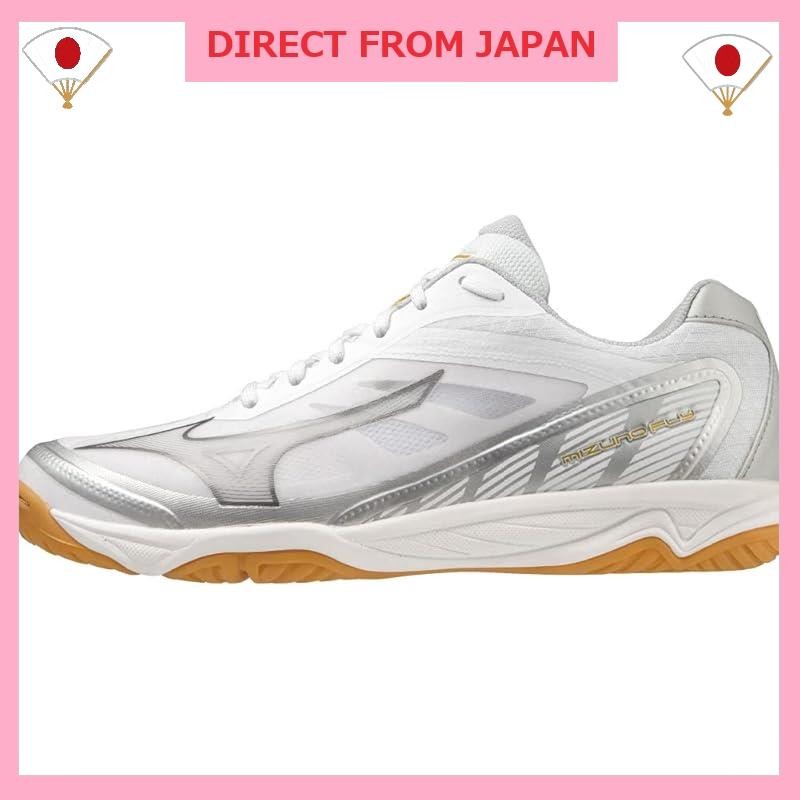 [Mizuno] Volleyball Shoes MIZUNO FLY Mizuno Fly Club Activity Indoor Wide Lightweight Indoor White/S