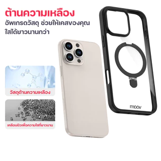 [ส่งไว] Moov Case CS10 เคสแม่เหล็ก เคสไอโฟน Case For iPhone 17 Pro Max Air 16 Pro 15 Plus 14 13 12 11
