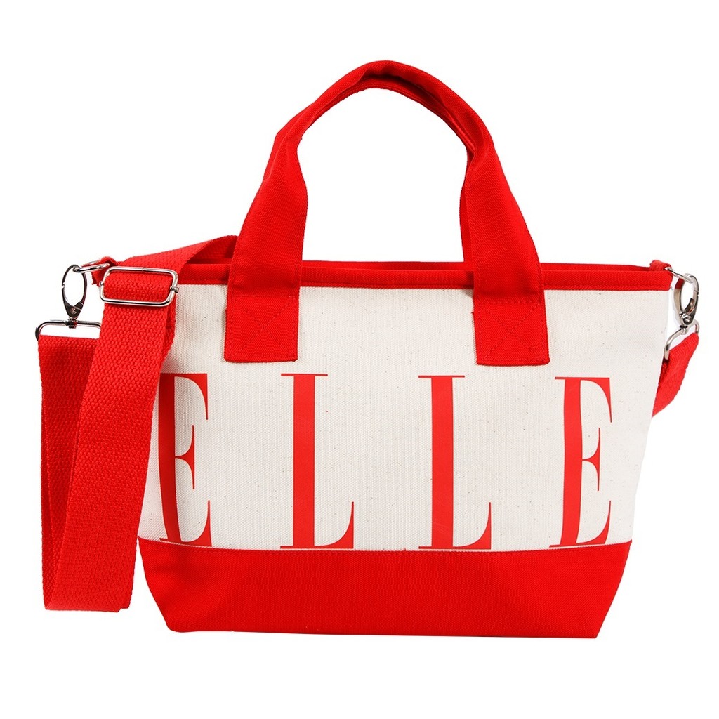 ELLE حقيبة توت كانفاس Love Color ‏(4 ألوان) — صورة 4