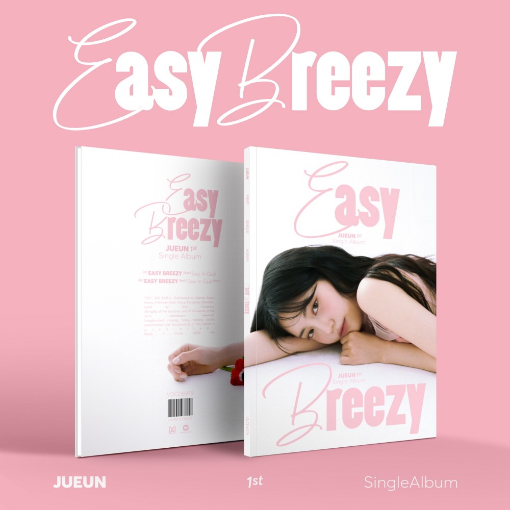 JUEUN - 1st Single Album [ Easy Breezy ]