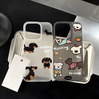 🚚COD🚚 Case เคส iPhone 17 Air 16 11 13 15 14 12 Pro Max เคสไอโฟน11 15 Plus เคส Cuteโทรศัพท์มือถือนิ่ม แบบใส บางพิเศษ