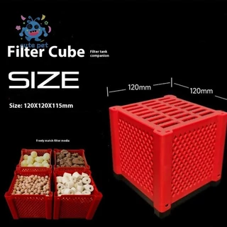[Snowth] เครื่องกรองน้ําตู้ปลาถ่านกัมมันต์ Cube เครื่องกรองน้ําระงับกลิ่นกาย การกรองที่แข็งแกร่งเป็นพิเศษ Purification Cube Aquarium Filter [zkm]